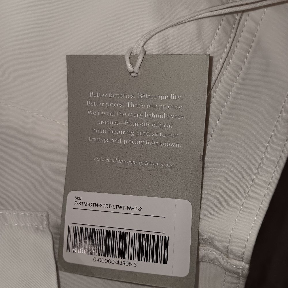 Everlane NWT straight leg cropped pants - Picture 12 of 12